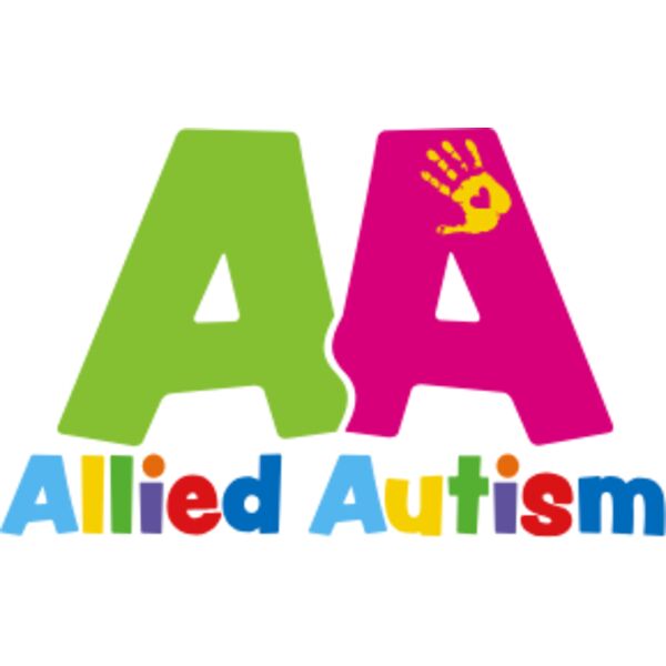 Allied Autism Square Logo with Hand-print Thumbnail